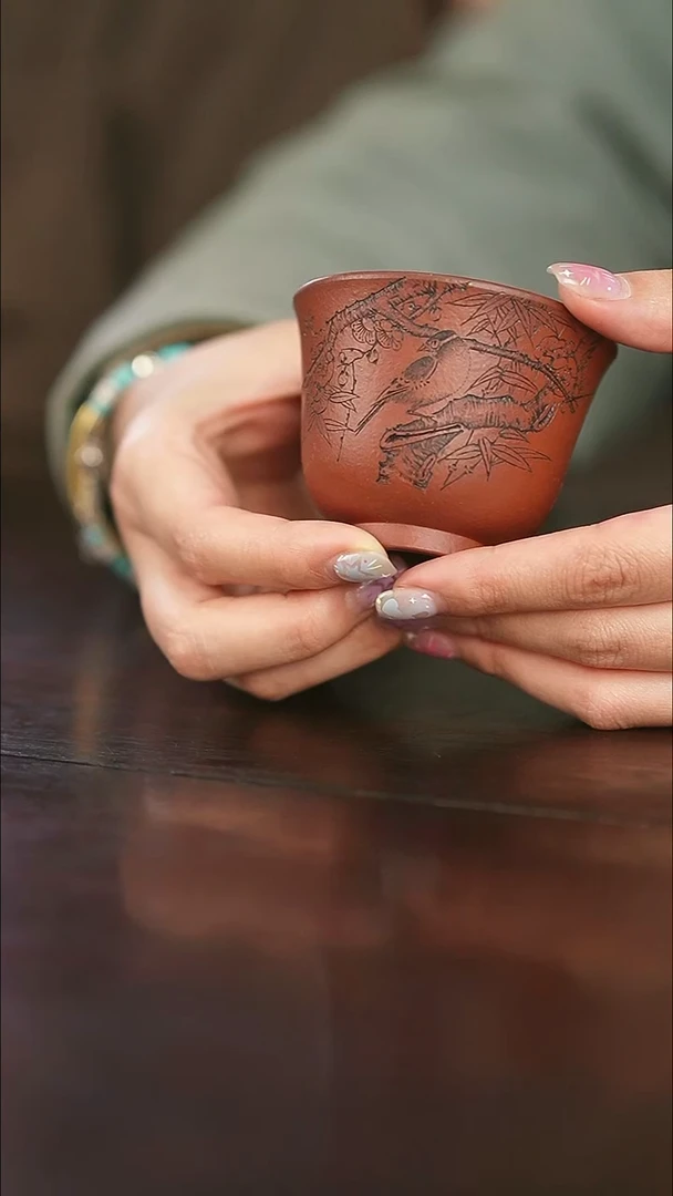 茶杯紫砂昱初主人杯系列4