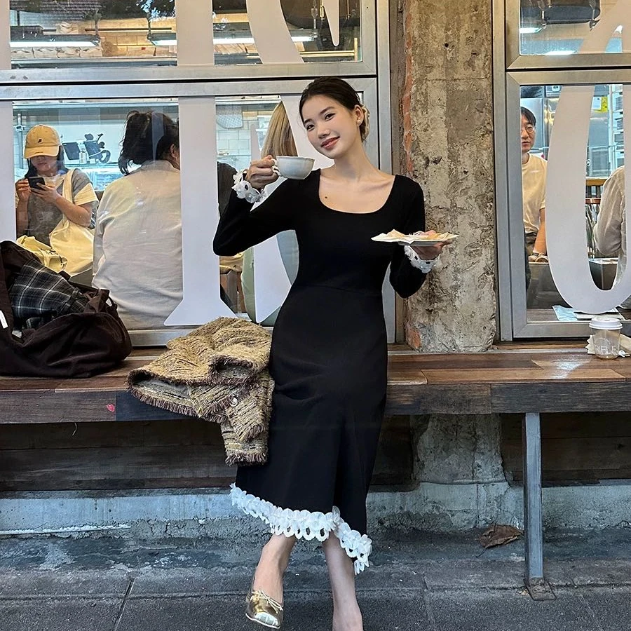 【叶子好物】CH218 女士精品气质连衣裙