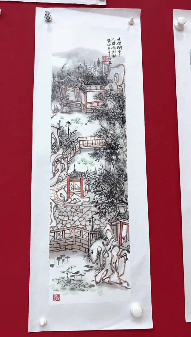 国画夏广怡老师两平尺