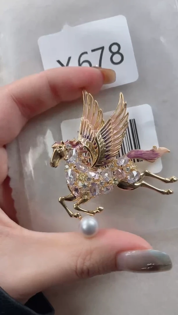 未镶嵌胸针海水珍珠X678