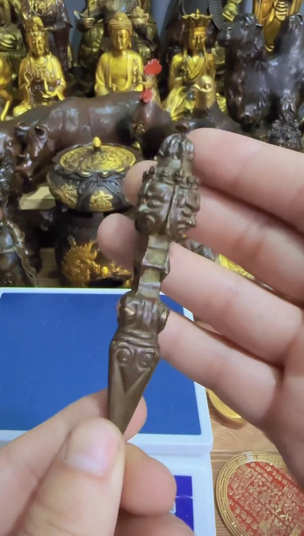 老黄黄铜摆件装饰品