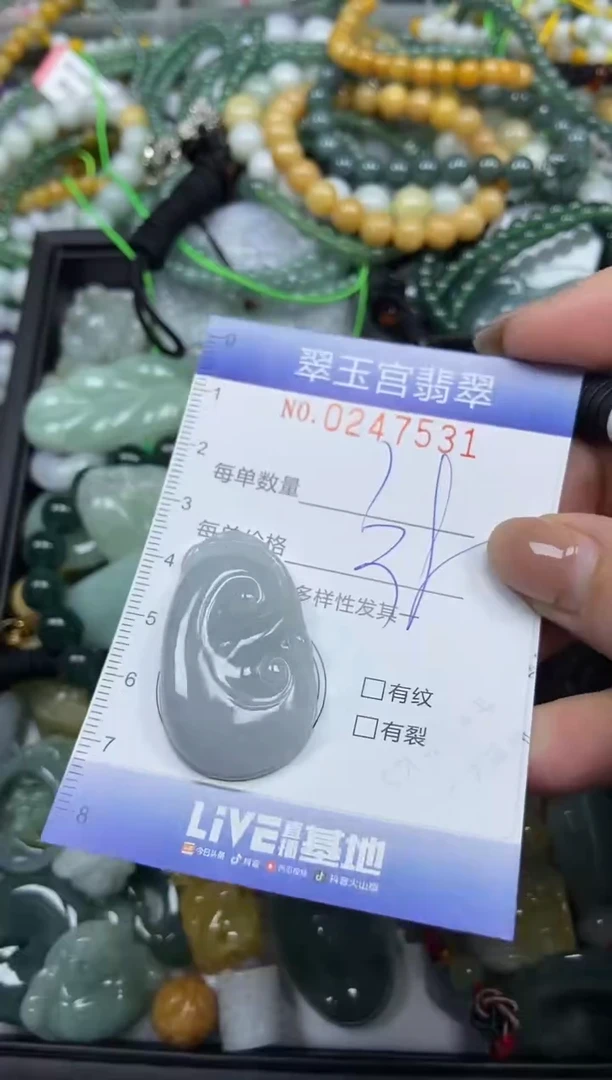 颈饰未镶嵌翡翠闪购C0247531