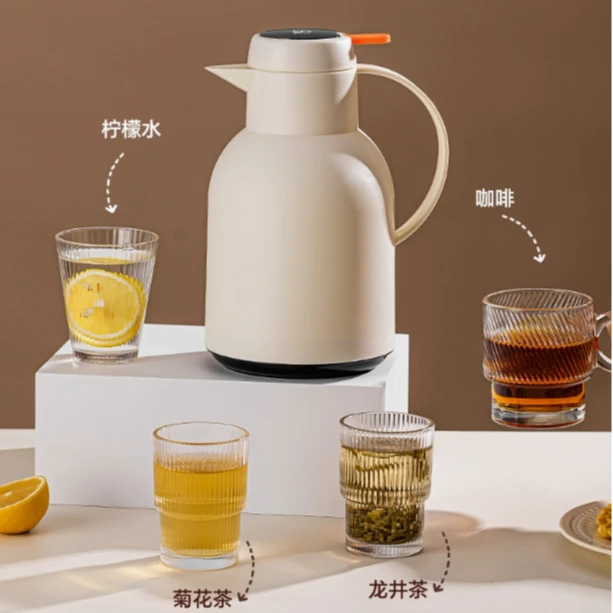智能温显 按压款 大容量1000ml 保温壶 家用
