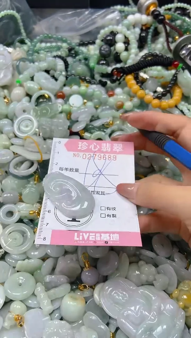 翡翠未镶嵌颈饰闪购0279689