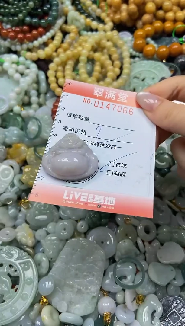 翡翠未镶嵌颈饰闪购0147066