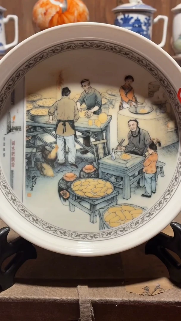摆件瓷P34景德镇陶瓷摆件