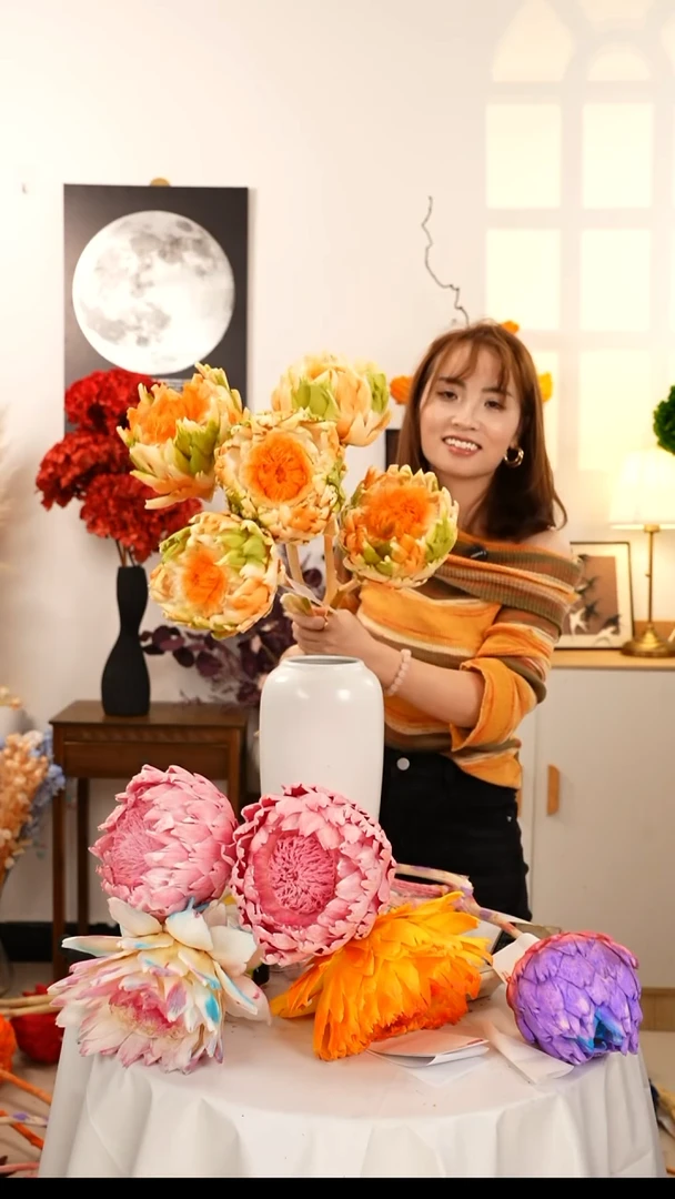 永生花   霸王花 A29