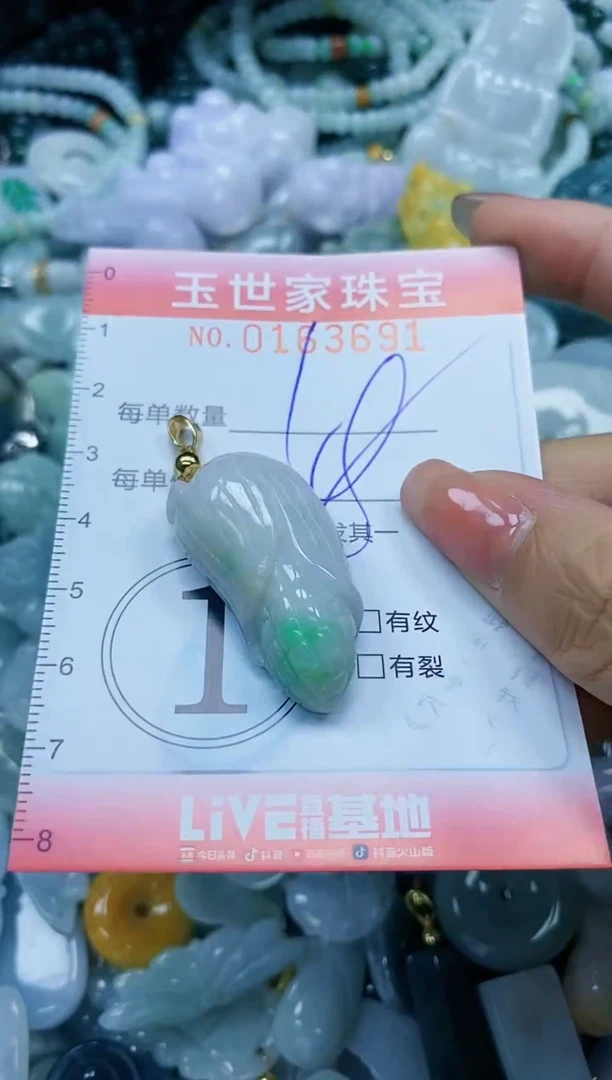 【闪购商品】翡翠颈饰未镶嵌闪购0163691