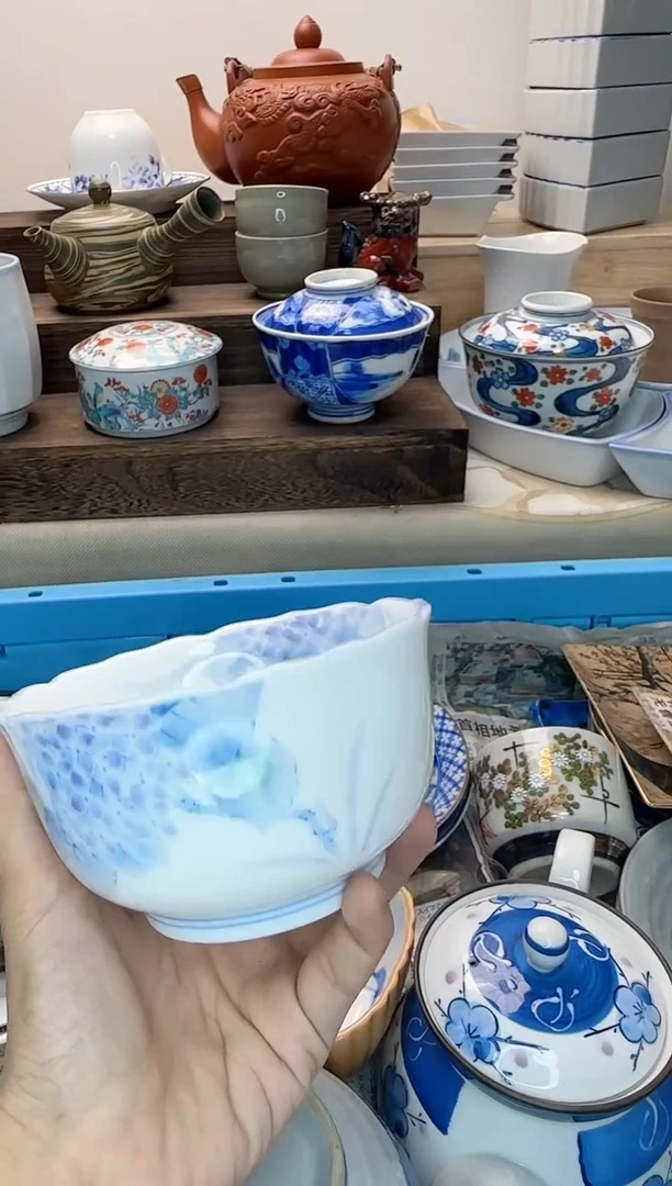 茶杯紫砂神****爱958陶艺中古瓷器全场满18米包邮