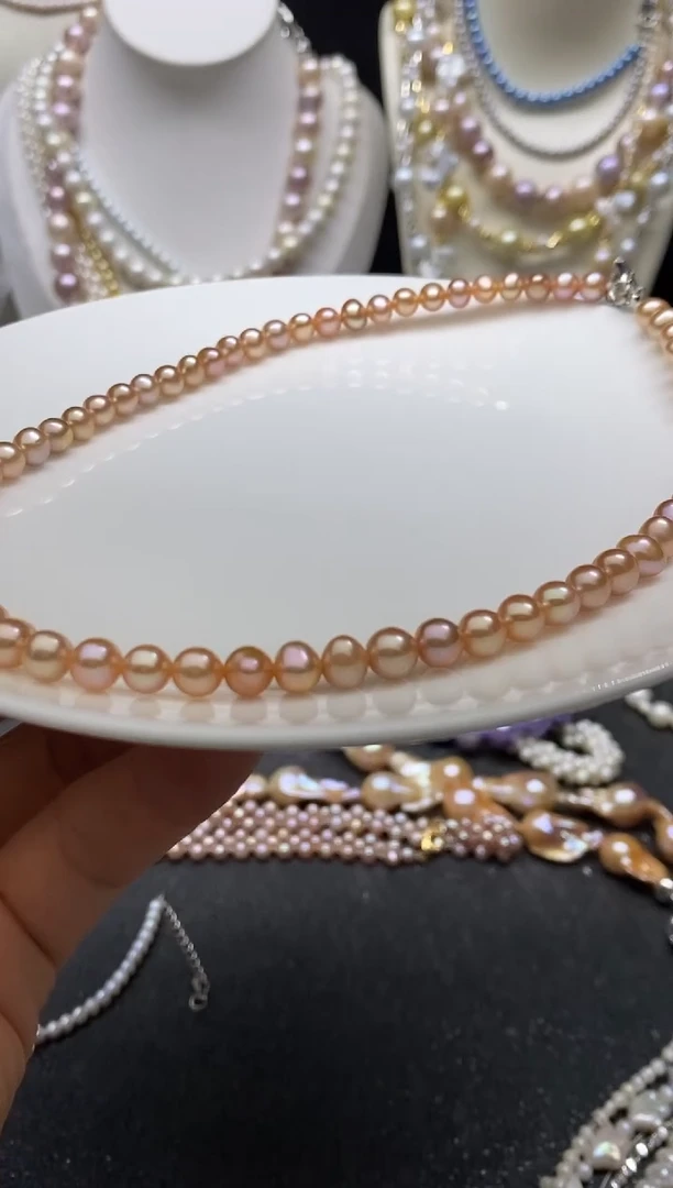 颈饰未镶嵌淡水珍珠多人6-7mm