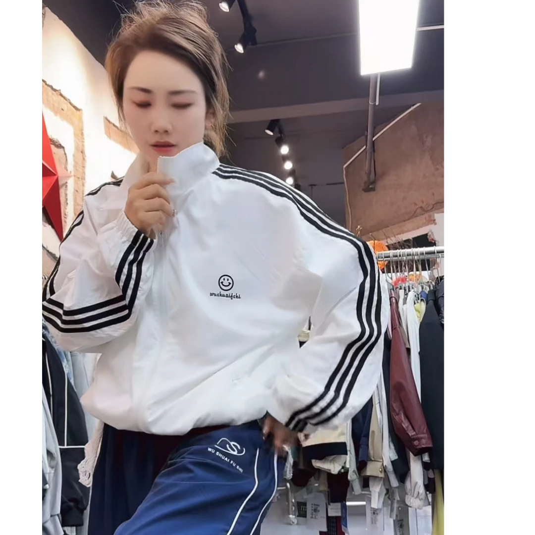吾 2025【Y】3月12日 儿童男童女童时尚白色笑脸外套5108-