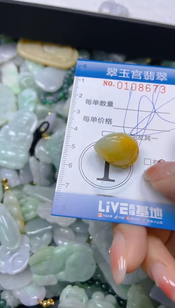 翡翠未镶嵌颈饰闪购0108673