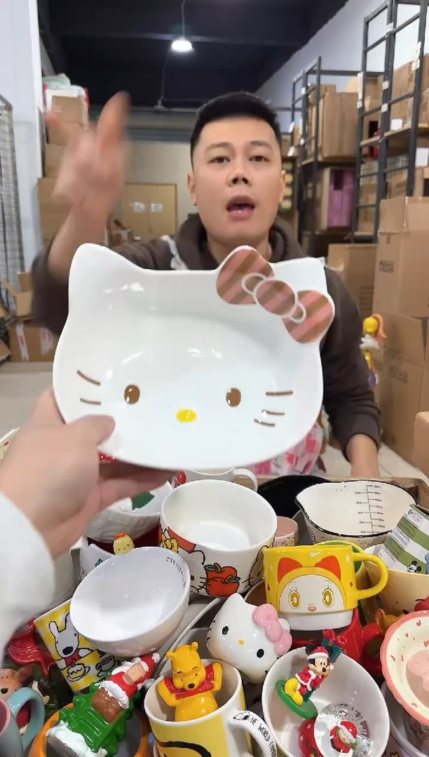 瓷片kt猫深碗