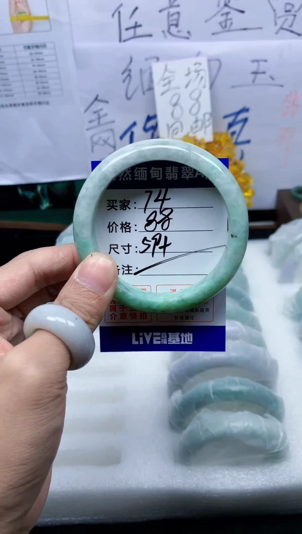 未镶嵌手镯翡翠74