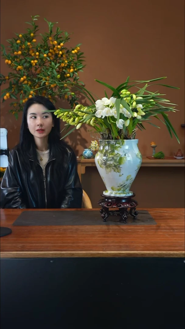 全部花朵玉兔盆景盆景