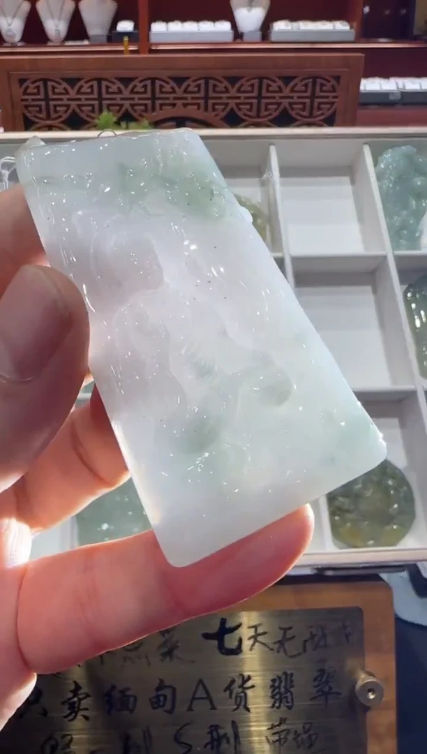 未镶嵌挂件翡翠A货翡翠多样性孤品