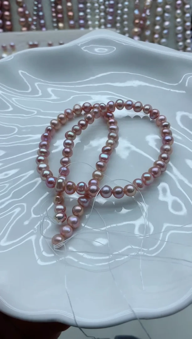 淡水珍珠未镶嵌颈饰淡水珍珠项链