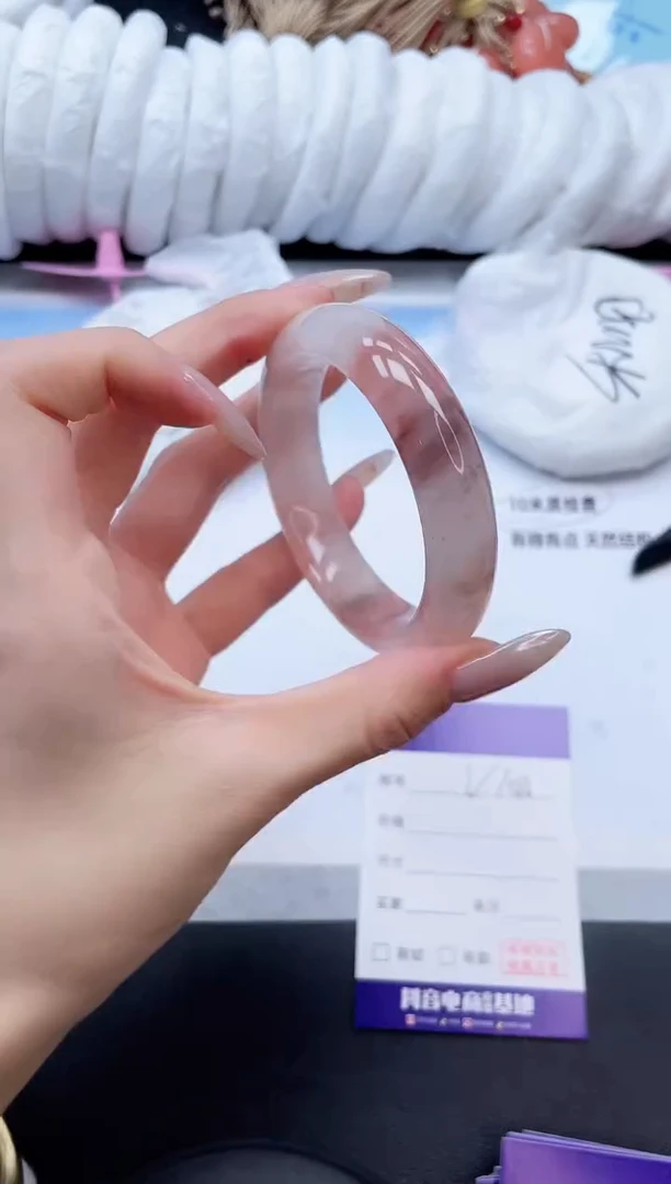 未镶嵌手镯石英质玉15V108-54