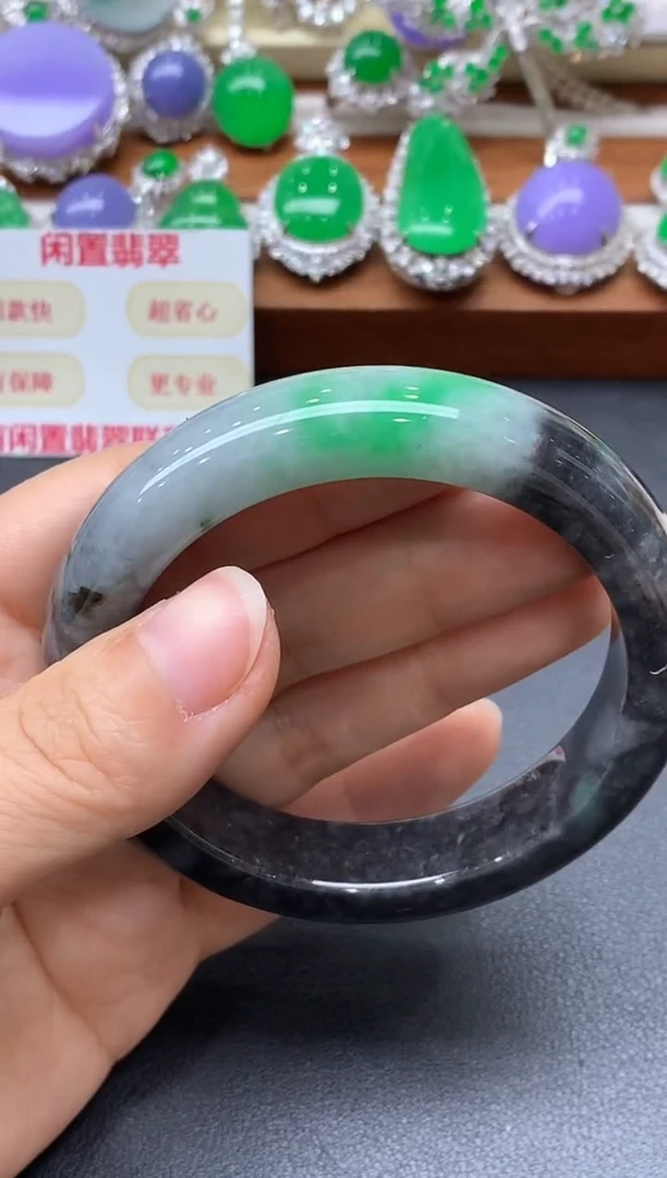未镶嵌手镯翡翠414-中国好珍宝