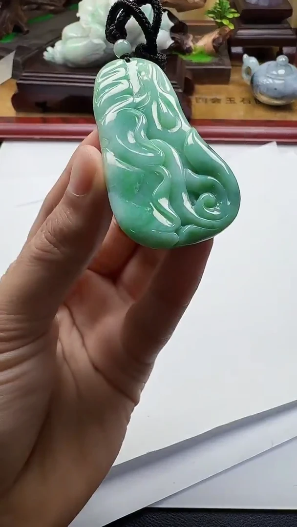 吊坠(不含链)未镶嵌翡翠1