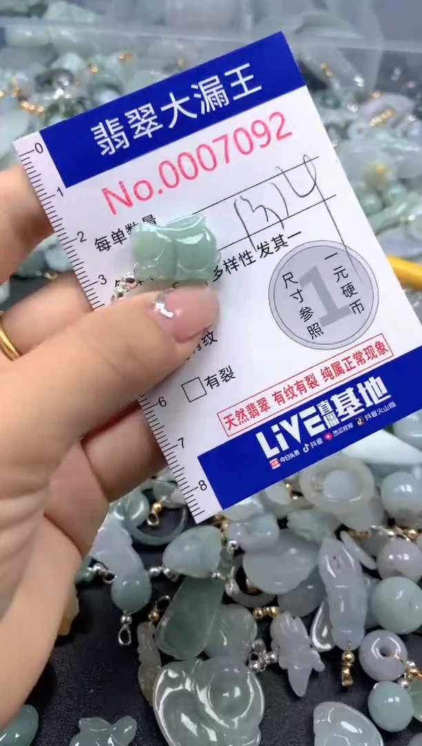 颈饰未镶嵌翡翠7092