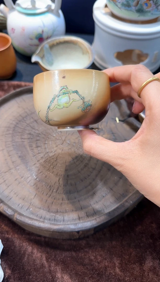 艺然堂手工手绘茶器