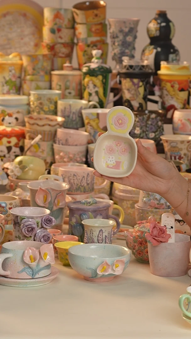 其他景德镇釉下彩手绘设计师款陶瓷