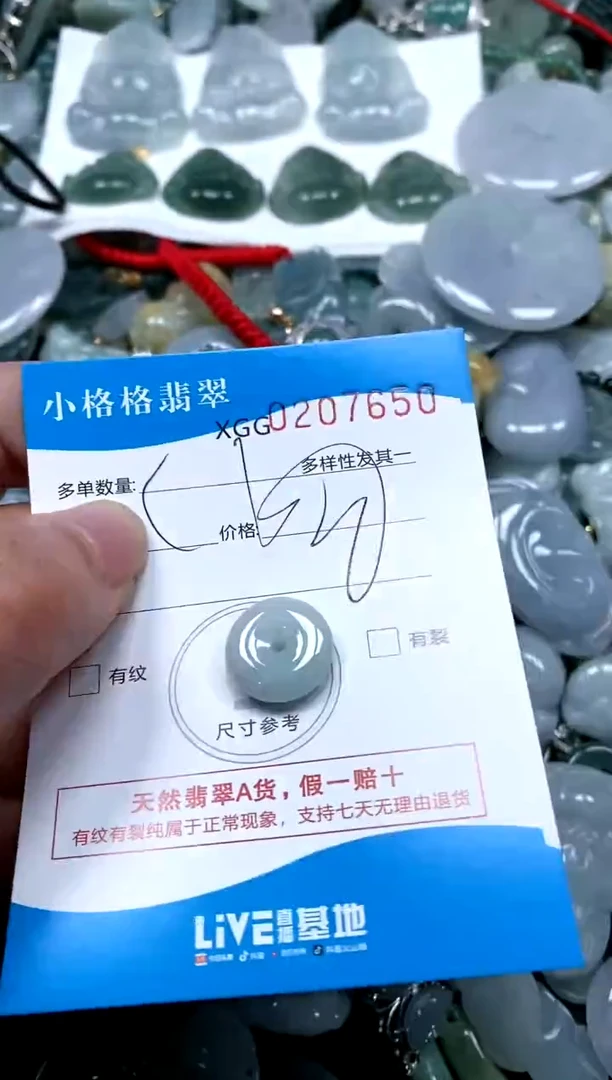 【闪购商品】翡翠颈饰未镶嵌闪购商品0207650