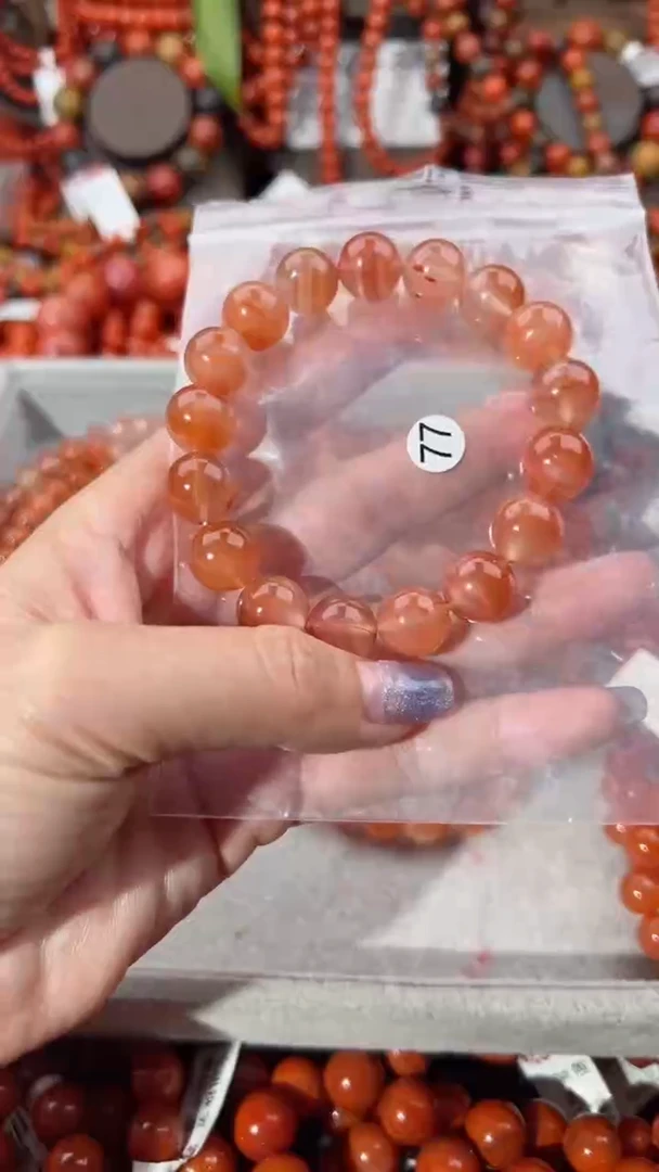 【闪购商品】南红玛瑙手串未镶嵌12