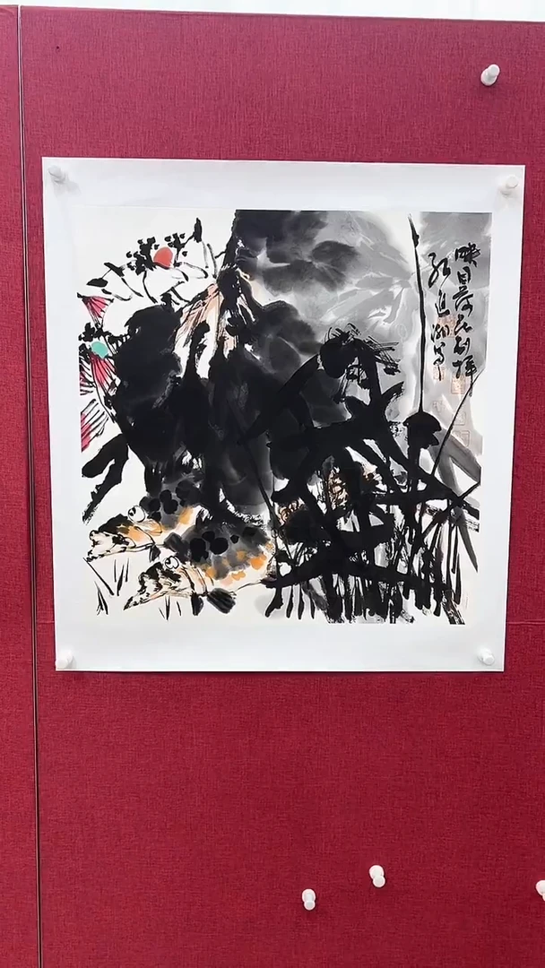 国画李进潮绘画4pc花鸟画集封面