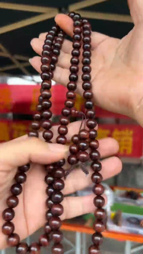 黄花梨/降香黄檀海南黄花梨紫油梨l1.0x108手串（1588）