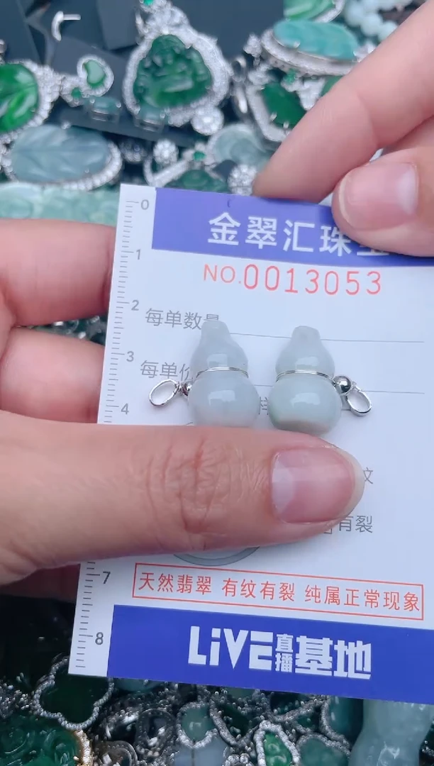 【闪购商品】翡翠颈饰未镶嵌13053..........1