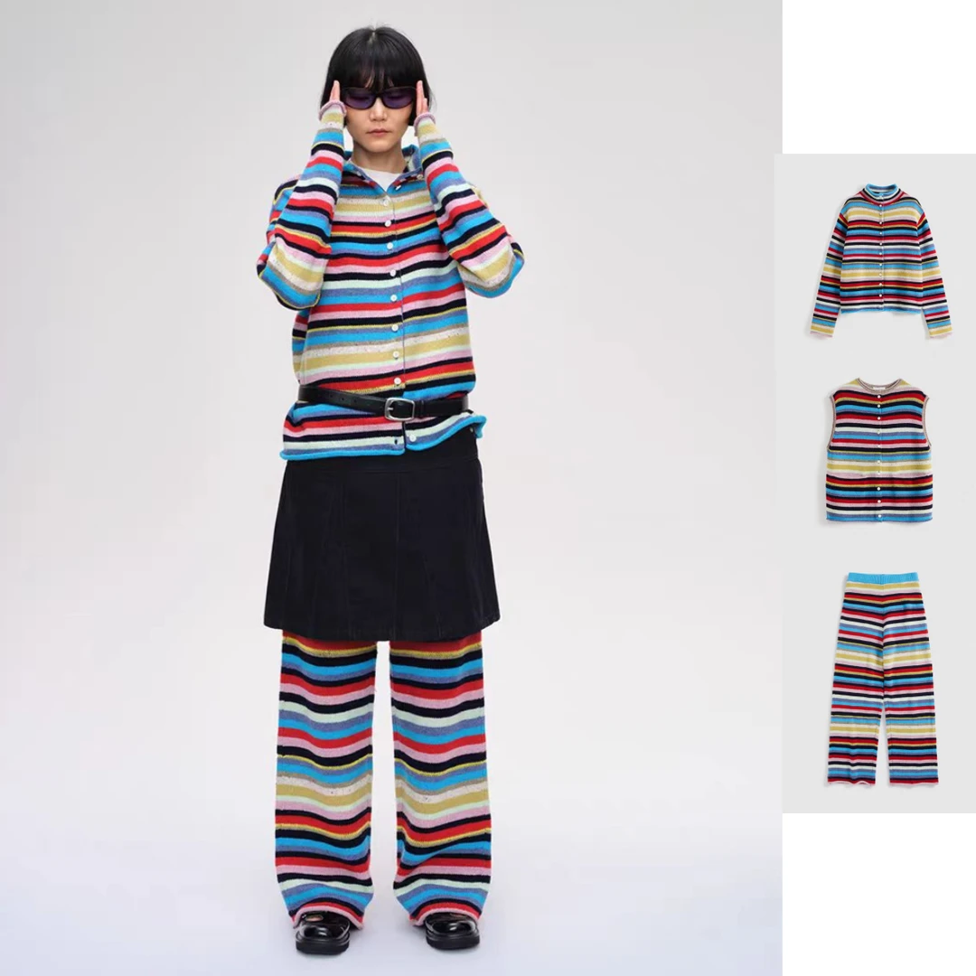 SHORT SENTENCE 短句  25秋季新针织开衫KW38/马甲VE09/长裤TR24