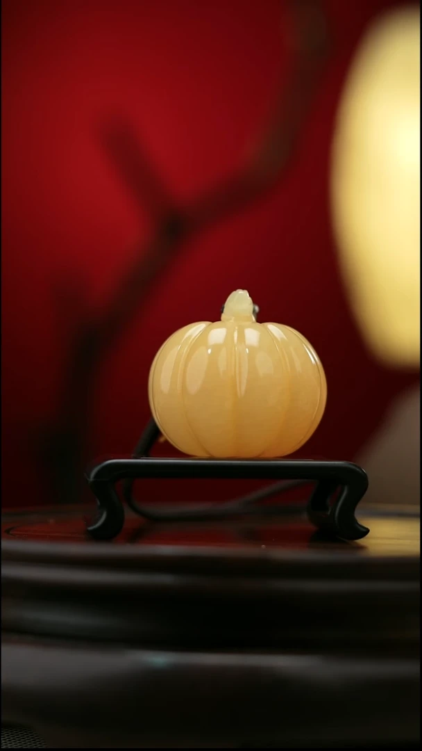 玉【小福瓜】天然玉石摆件
