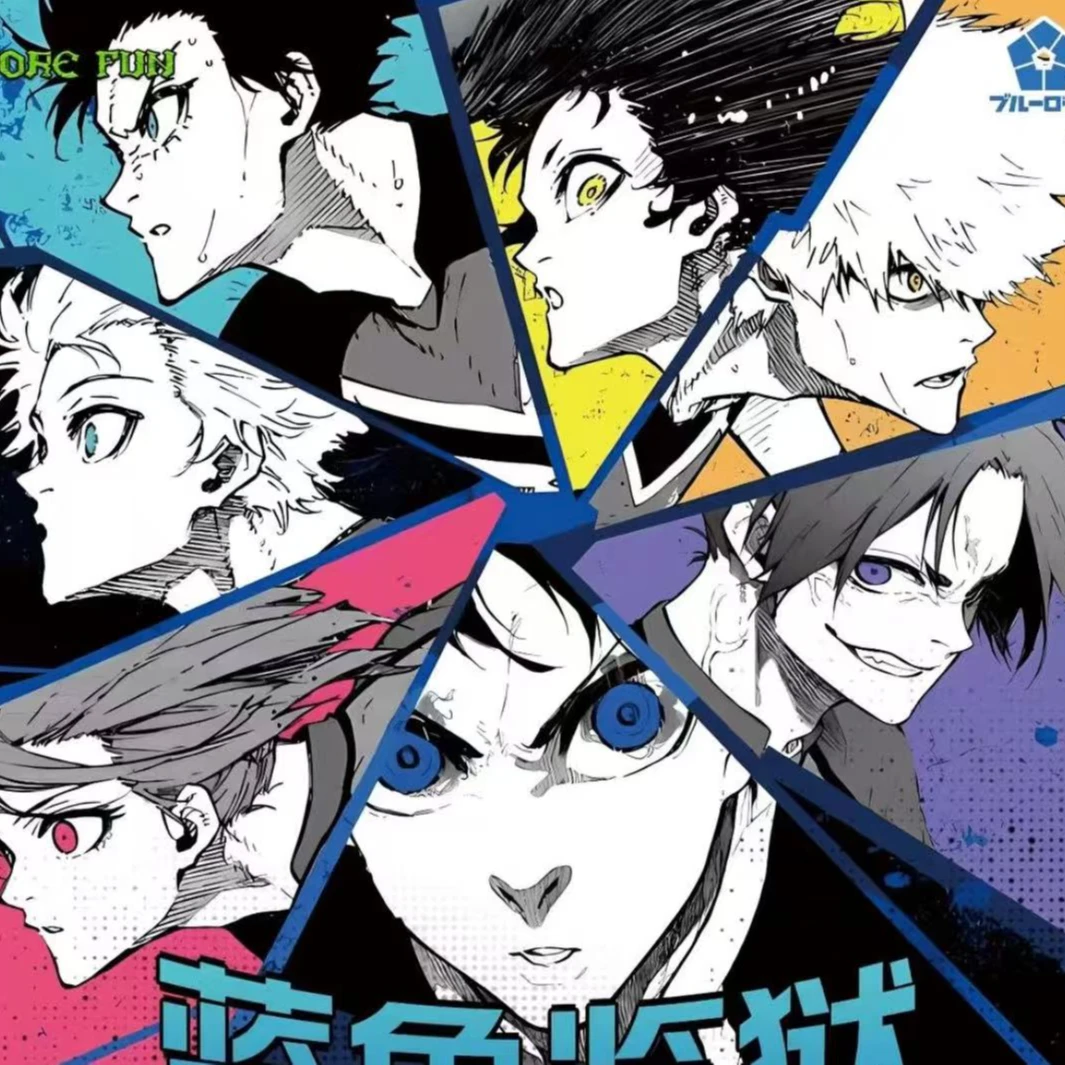 【拆包】蓝色监狱 魔方 蓝色监狱系列收藏色纸