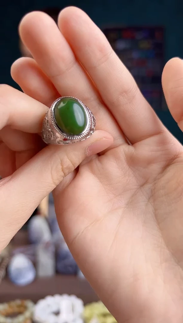 和田玉银S925镶嵌颈饰多样性发货   拍一单发一个