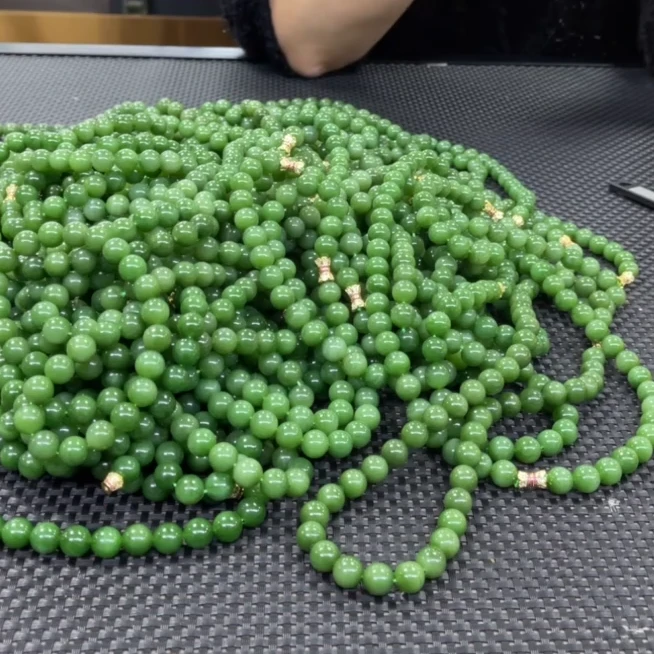 【老郑家】和田玉项链 约10mm (多样性发一件)