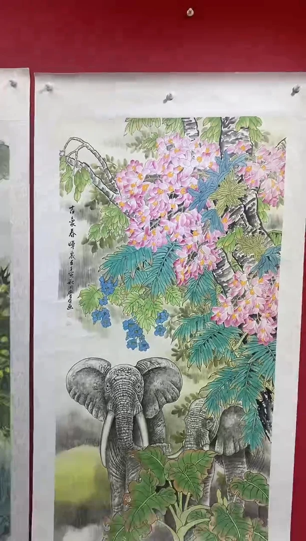 国画LQY丹李庆友老师作品