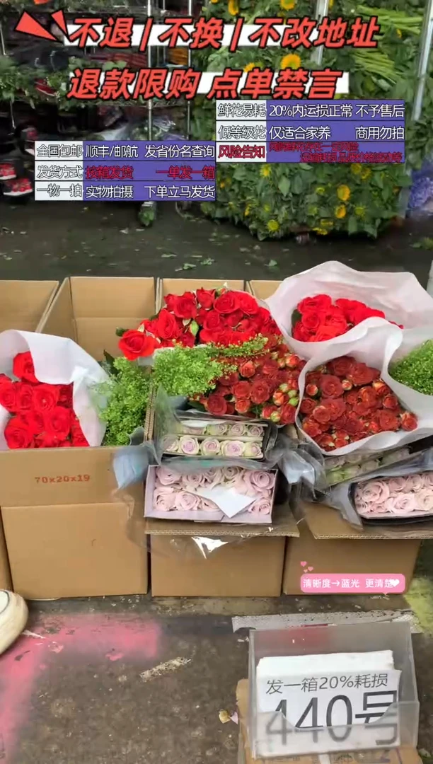 440号♥含20%耗损发一箱