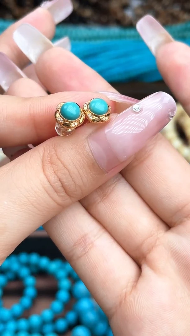 未镶嵌绿松石珠宝奇石A003