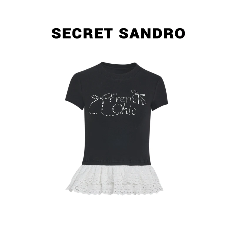 【黑天鹅】【Secret Sandro】 楚楚 T-恤  T55221066C