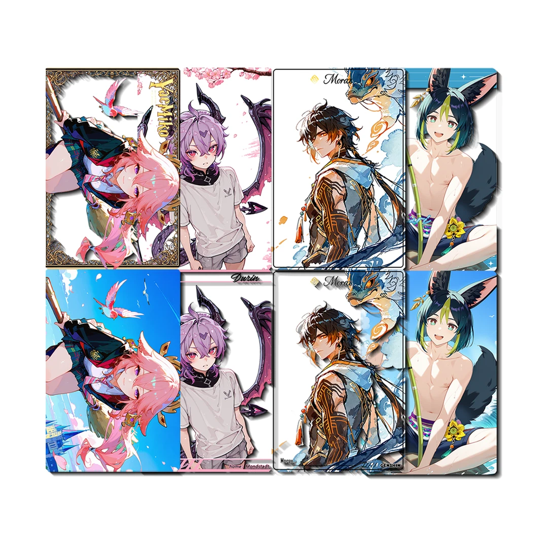【水火不容】夏日亚克力收藏卡牌原神 卡牌 盲盒摆件国版二创(代拆)