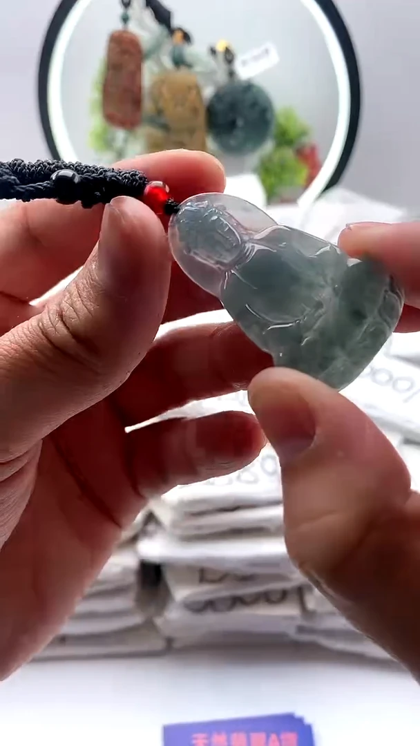【闪购商品】翡翠颈饰未镶嵌小观音