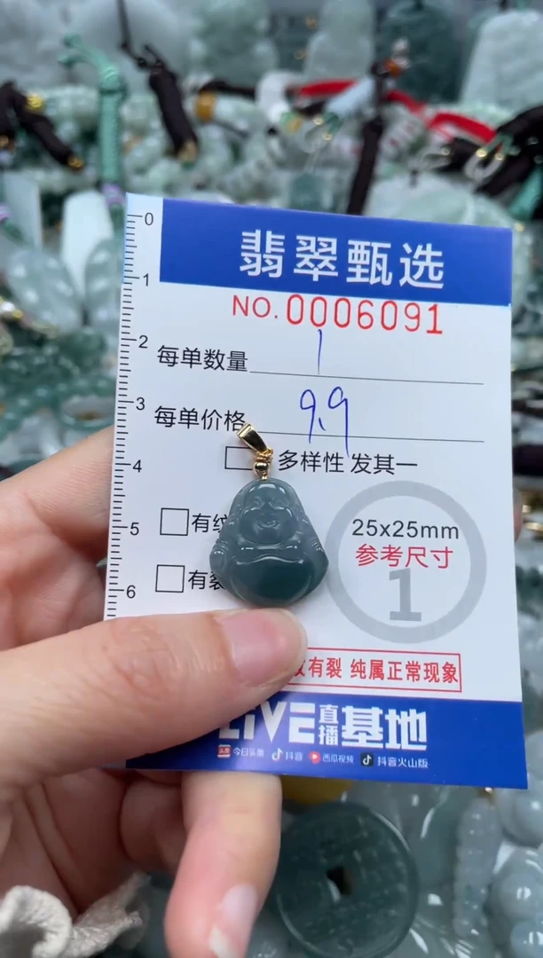 【闪购商品】翡翠颈饰未镶嵌00..6091