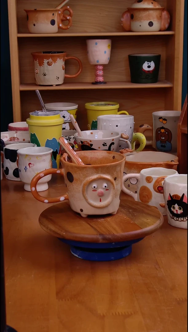 摆件陶景德镇手工原创陶瓷