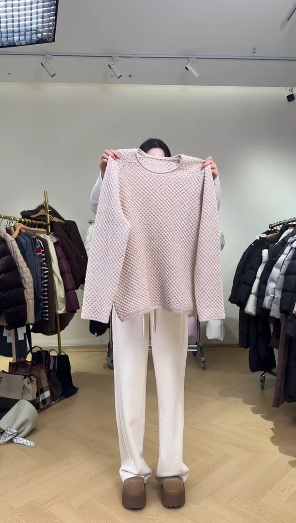 米色针织套拍的备注身高体重