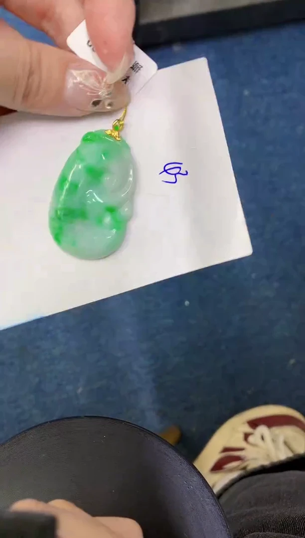 【闪购商品】翡翠颈饰18K金镶嵌000000000000