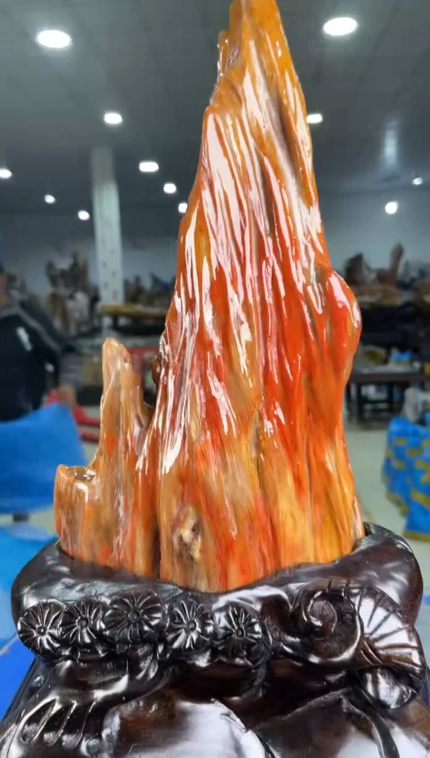 【闪购商品】硅化玉摆件未镶嵌62