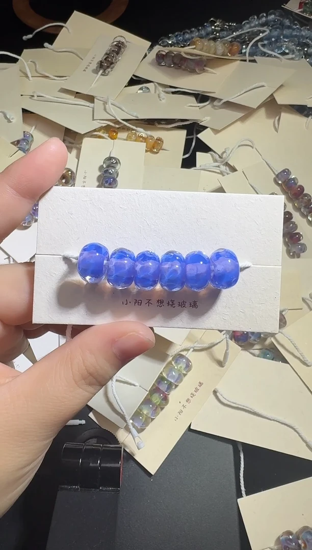 颈饰玻璃琉璃珠珠90