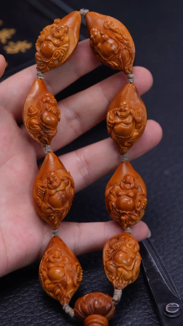 【闪购商品】橄榄核其他回血顾永芳2.2浮雕弥勒手持